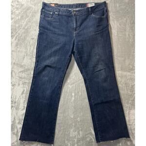 Gap 1969 Limited Edition Flare Jeans Womens 16R Blue Stretch Retro 60s Hippie